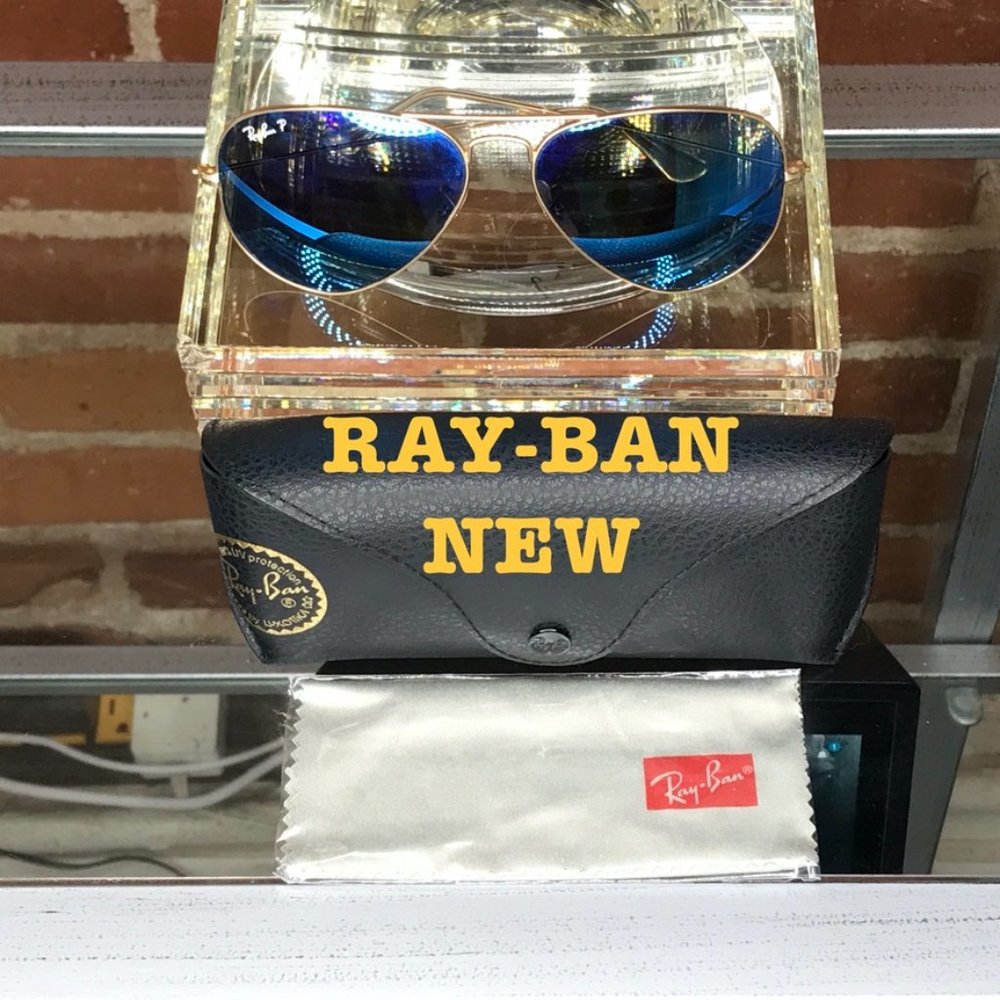RAY-BAN NEW AVIATOR BLUE